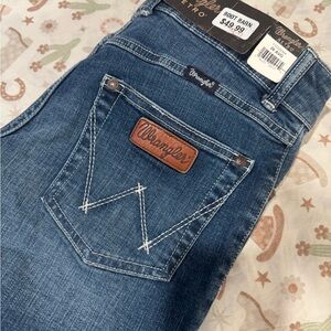 Brand New Wrangler Women's Blue Jean Shorts